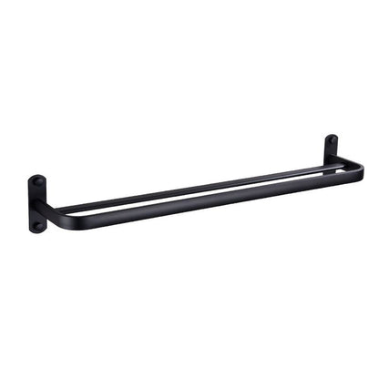 Stylish Bathroom Shelf Set with Towel Holder & Storage