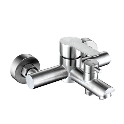 Luxury Stainless Steel Wall Mount Bathtub Faucet