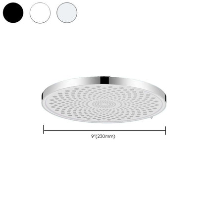 Round High Pressure Wall Mount Shower Head with Spray