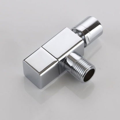 Modern Round Brass Bathroom Faucet Handle