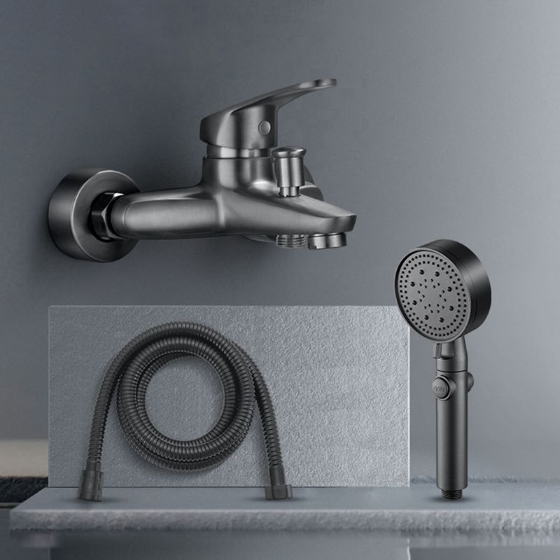 Luxury Bath Faucet Handheld Shower Wall Mount
