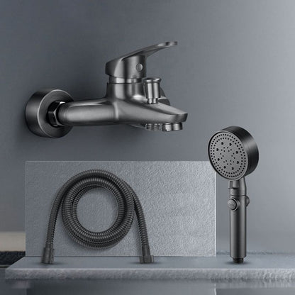 Luxury Bath Faucet Handheld Shower Wall Mount