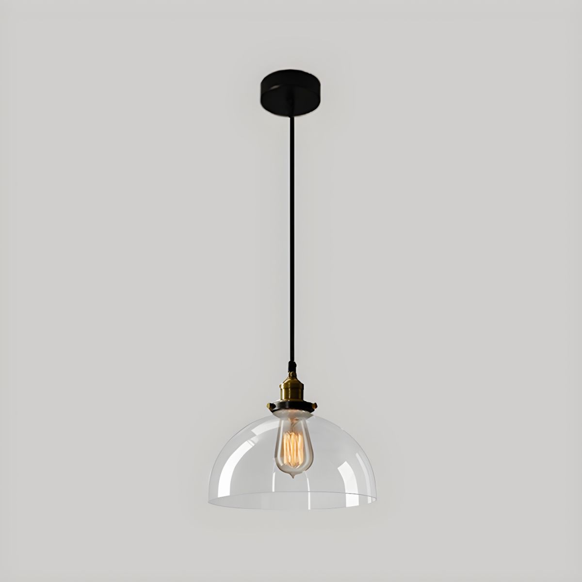 Classic Glass Hanging Light