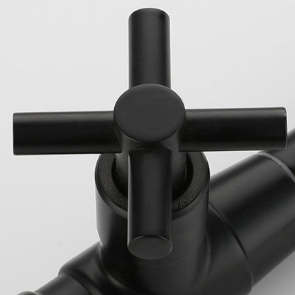 Stylish Single Handle Wall Mount Bathroom Sink Faucet