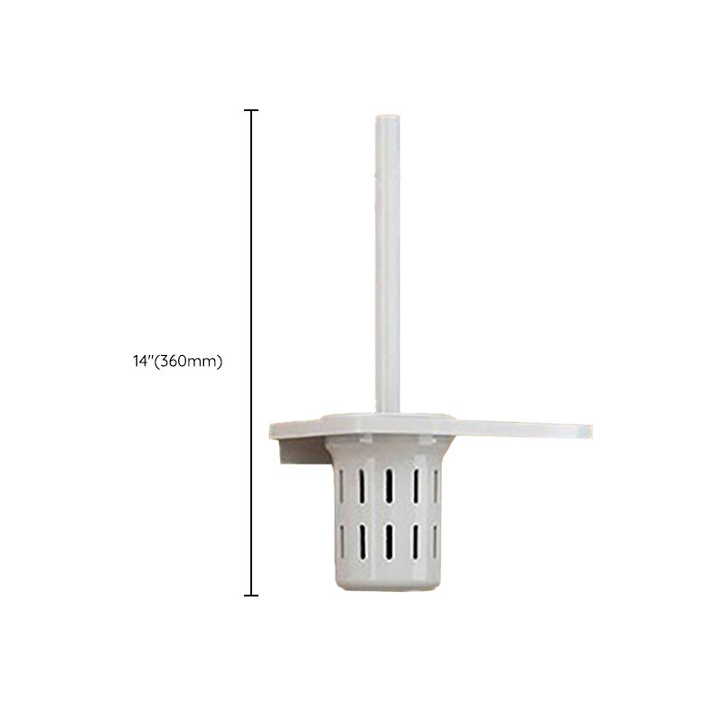 Contemporary Bathroom Accessory Set Towel Bar White Shelf
