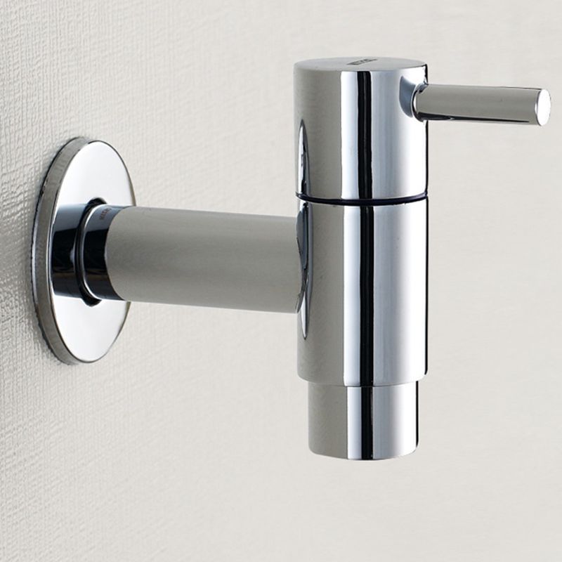 Modern Single Handle Bathroom Faucet Solid Brass