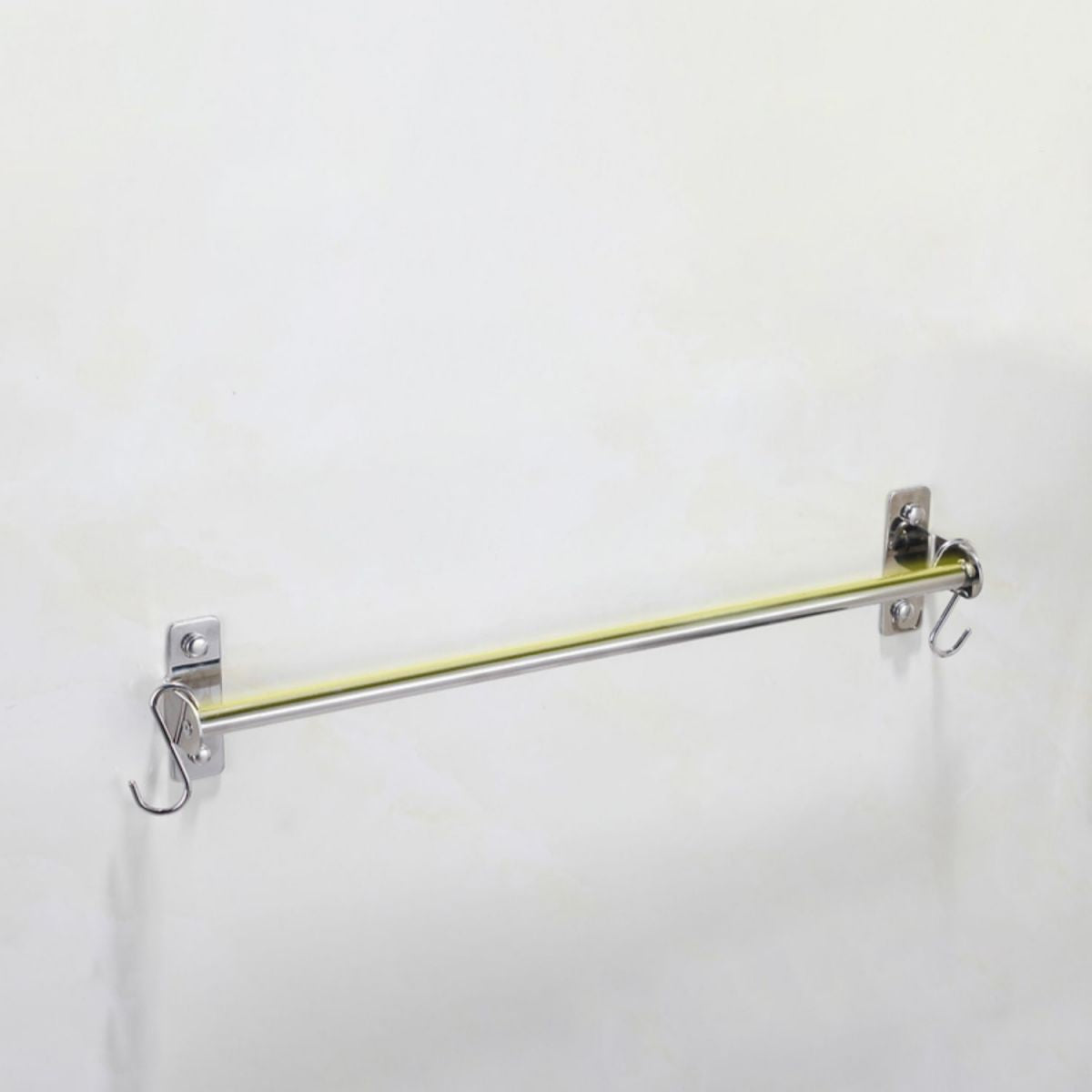 Silver 3-Piece Bathroom Accessory Set Modern Holder
