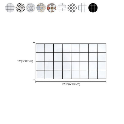 Decorative Mosaic Wall Tile Sticker for Kitchen Bathroom