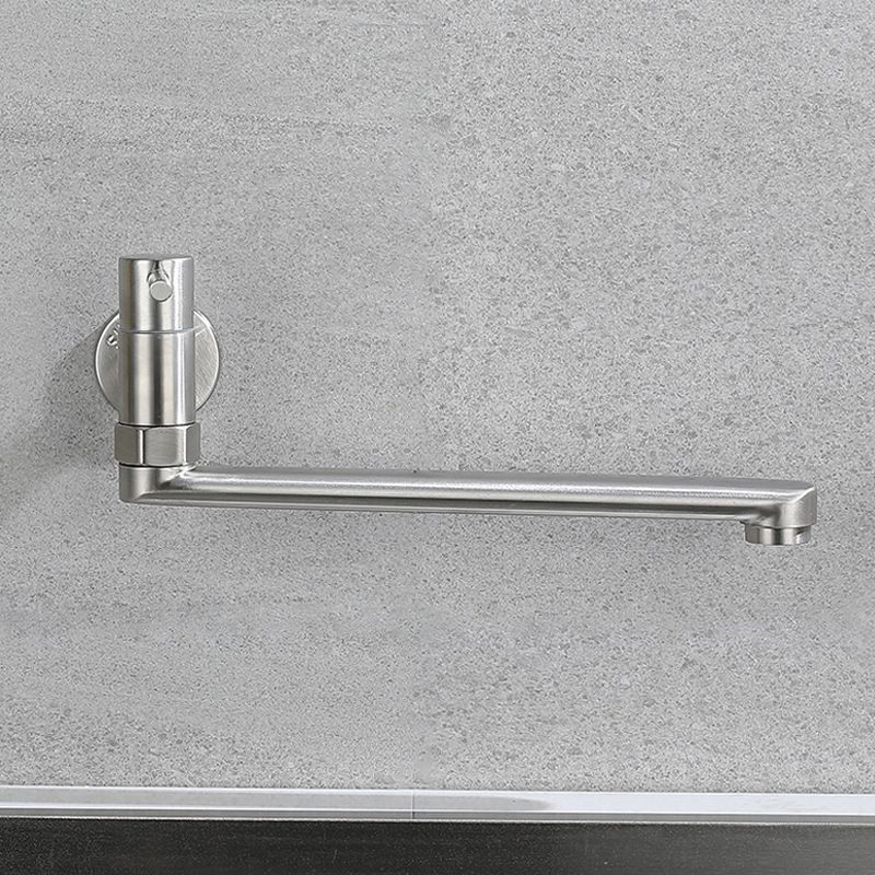 Easy Single Handle Stainless Steel Kitchen Faucet