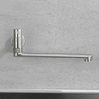 Easy Single Handle Stainless Steel Kitchen Faucet