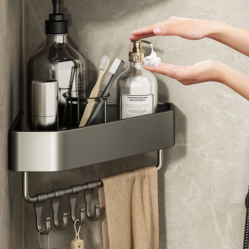 Sticky Bathroom Shelf Metal Organizer Accessory