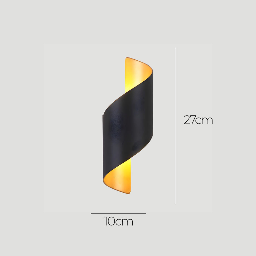 Sleek Metal LED Wall Light