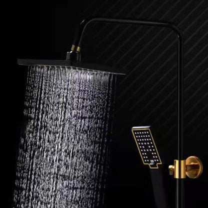 Cofik | Contemporary Wall Mount Shower Set with Adjustable Flow