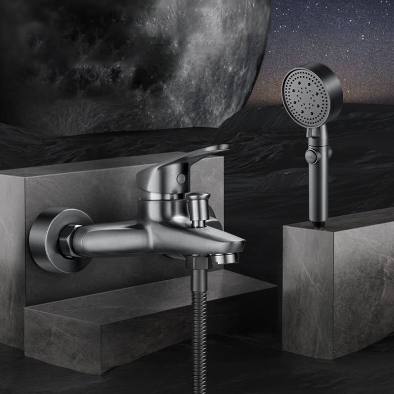 Luxury Bath Faucet Handheld Shower Wall Mount