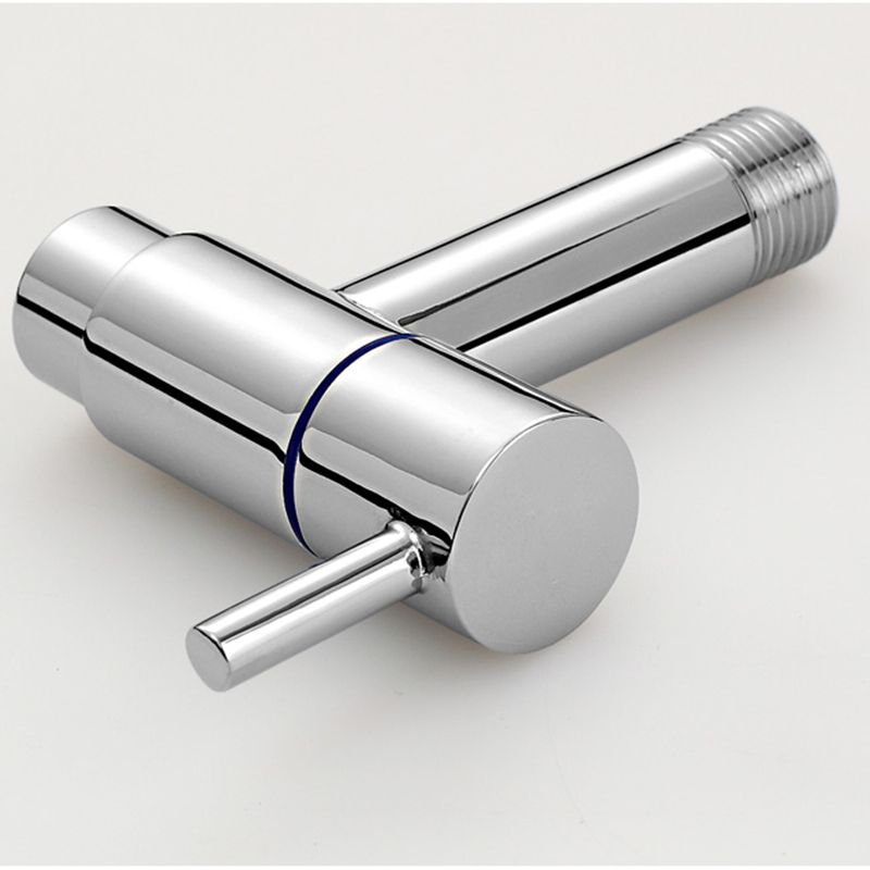 Modern Single Handle Bathroom Faucet Solid Brass