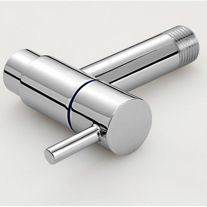 Modern Single Handle Bathroom Faucet Solid Brass