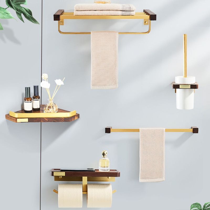 Luxury Gold Bathroom Storage Set