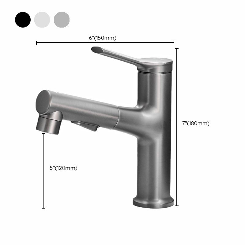 Modern Kitchen Sink Faucet with Pull-Out Spray nozzle