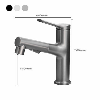 Modern Kitchen Sink Faucet with Pull-Out Spray nozzle