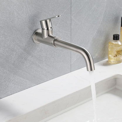 Stylish Chrome Mounted Basin Faucet