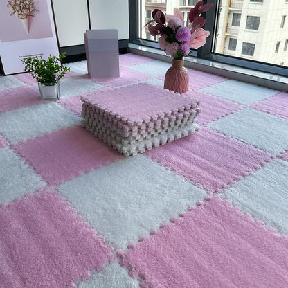 Colorful Anti-Slip Carpet Tiles for Bedroom Floors