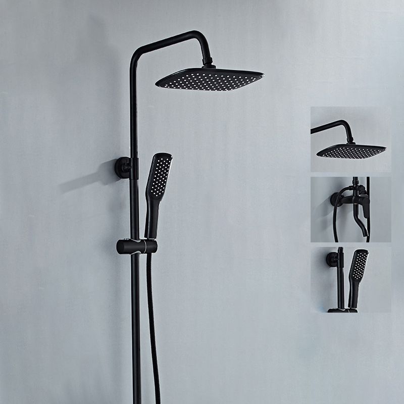 Cofik | Contemporary Wall Mount Shower Set with Adjustable Flow
