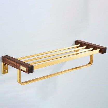 Luxury Gold Bathroom Storage Set