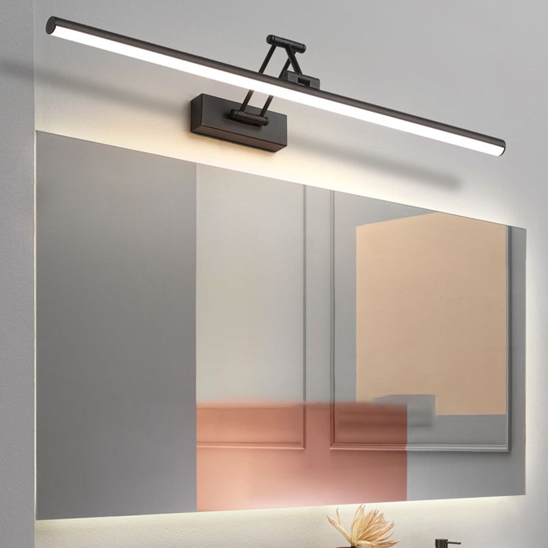 Sleek LED Bathroom Wall Light in Black or White - Cofik