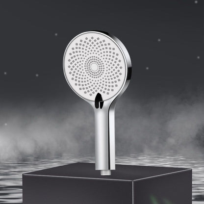 Round High Pressure Wall Mount Shower Head with Spray