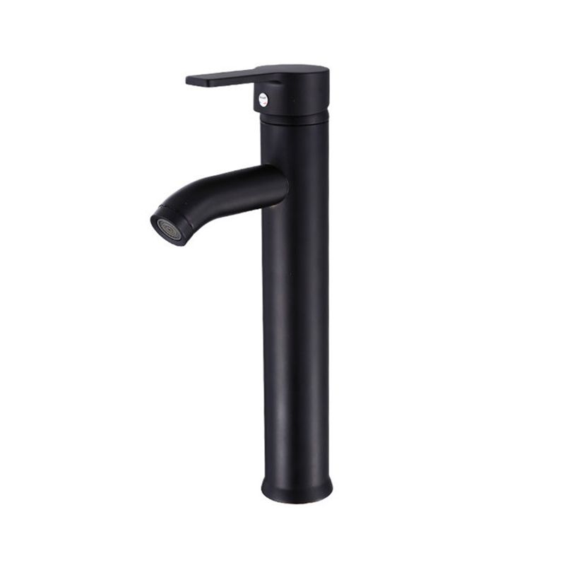 Contemporary Stainless Steel Bathroom Sink Faucet