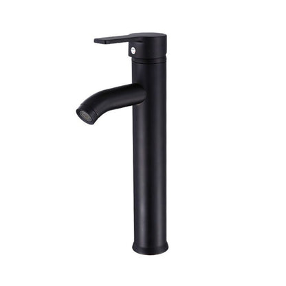 Contemporary Stainless Steel Bathroom Sink Faucet