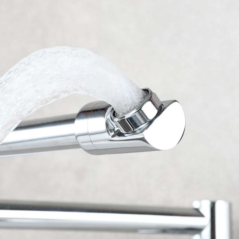 Compact Wall Mount Single Handle Kitchen Faucet