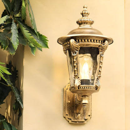 Classic Metal Exterior Wall Light