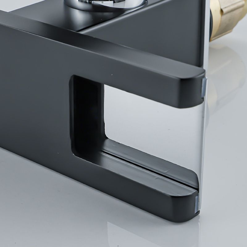 Modern Square LED Bathroom Faucet Mixer Tap