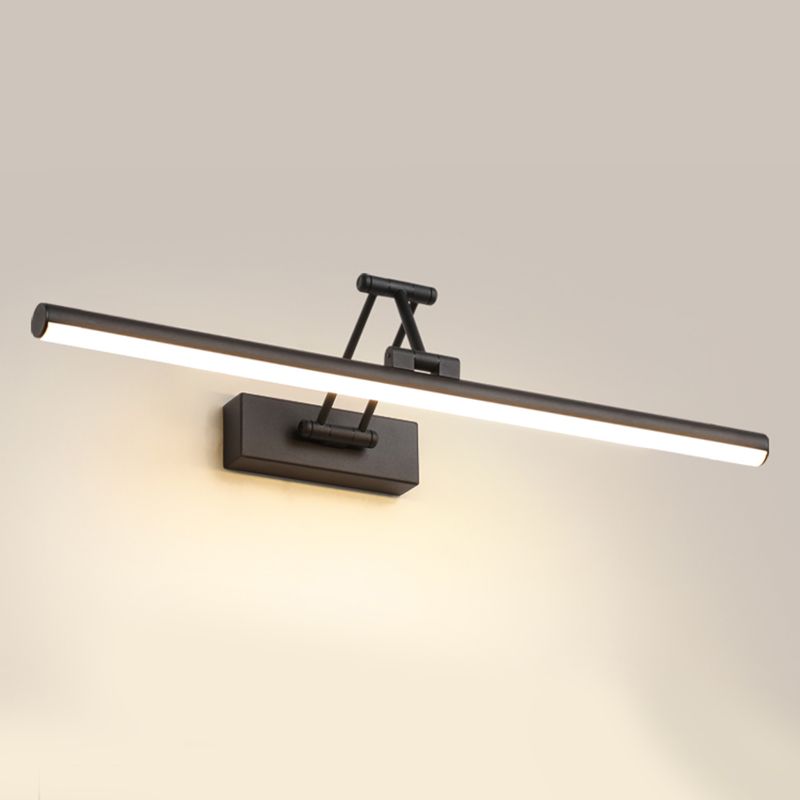 Sleek LED Bathroom Wall Light in Black or White