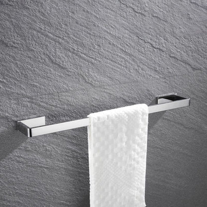 Luxury 5-Piece Chrome Bathroom Accessory Set