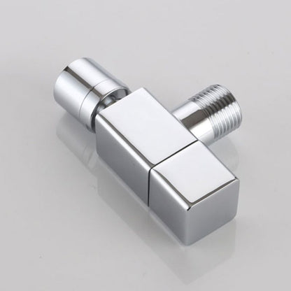 Modern Round Brass Bathroom Faucet Handle
