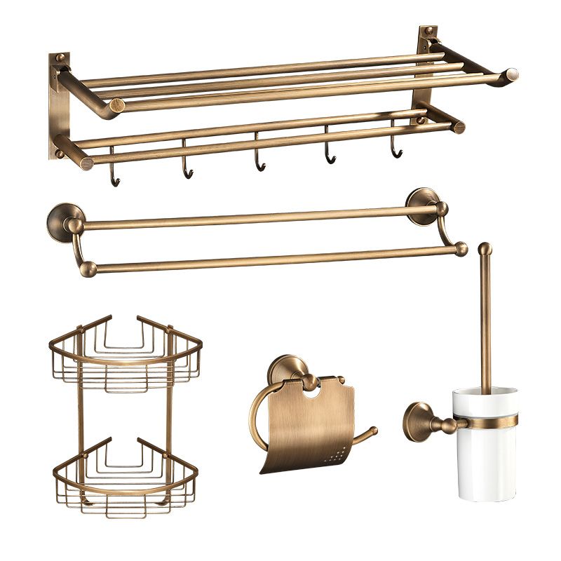 Classic Gold Bath Hardware Set