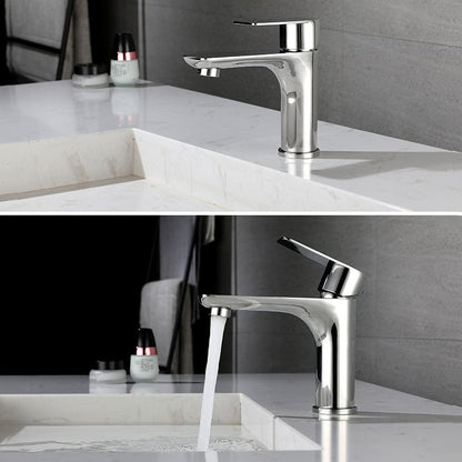 Stylish Copper Single Handle Vessel Sink Faucet