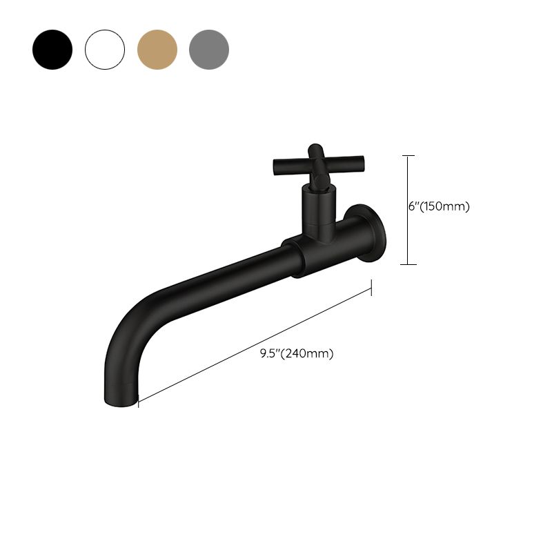 Popular Wall Mount Bathroom Faucet Cross Handle