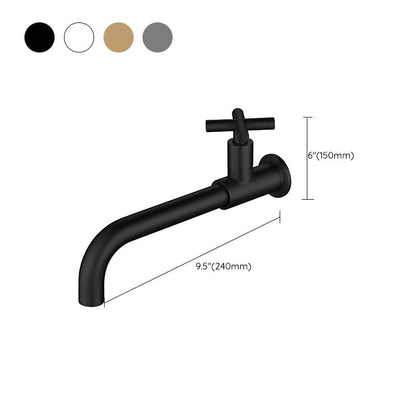 Popular Wall Mount Bathroom Faucet Cross Handle