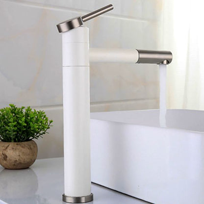 Contemporary Single Handle Stainless Steel Kitchen Faucet