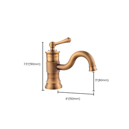 Stylish Single Handle Kitchen Faucet with Rotating Spout