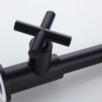 Popular Wall Mount Bathroom Faucet Cross Handle