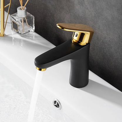 Luxury Gold Bathroom Sink Faucet Mixer