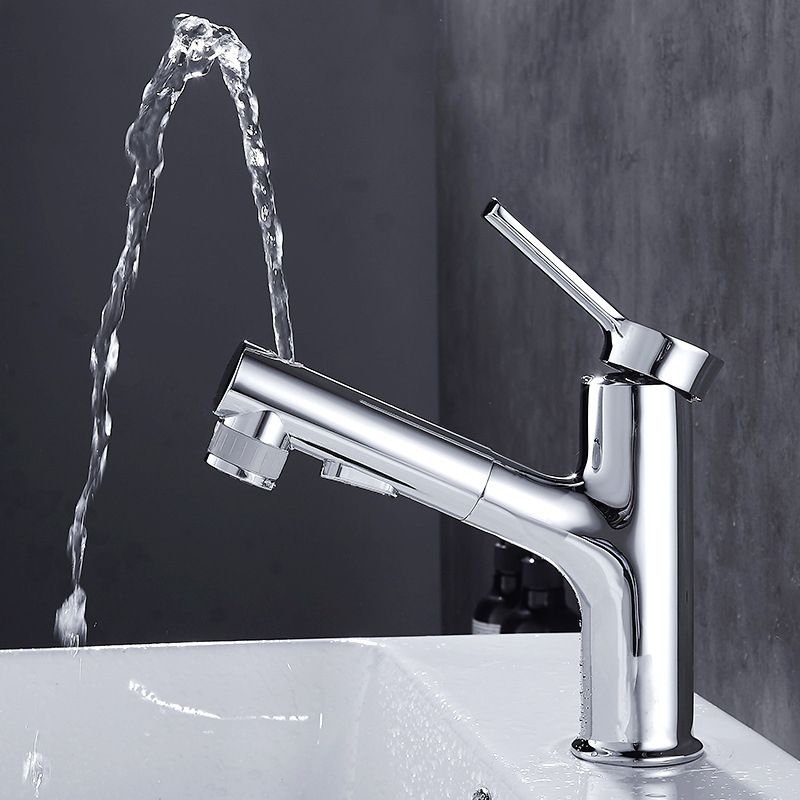 Modern Kitchen Sink Faucet with Pull-Out Spray nozzle