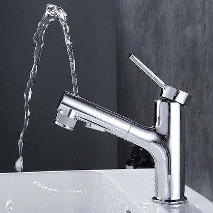 Modern Kitchen Sink Faucet with Pull-Out Spray nozzle