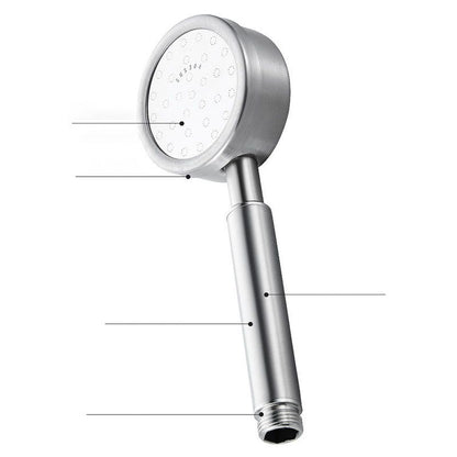 Stylish Metal Handheld Shower Round Head
