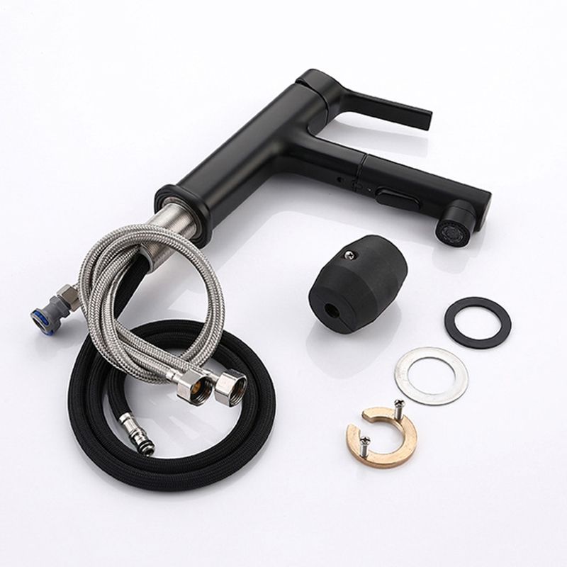 Classic Round Basin Sink Faucet in Solid Brass
