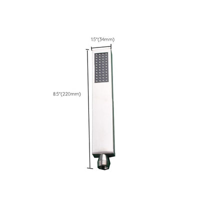 EasyClean Square Shower Head 304 Stainless Steel Handheld Shower